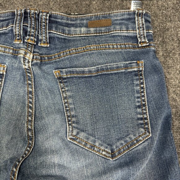 Kut From The Kloth Jeans Womens 6 Toothpick Skinny Cotton Stretch Pockets Logo - Picture 10 of 10